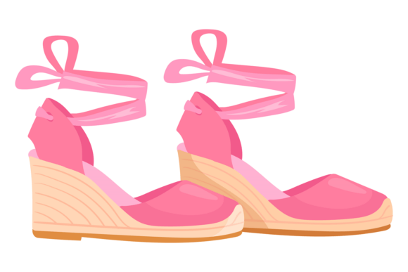 Download Pink Summer Shoes Cartoon Elegant Sexy F - Sexy Collection