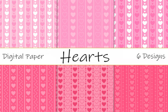 Download Seamless Patterns Valentine's Day Hearts - Seamless patterns Collection
