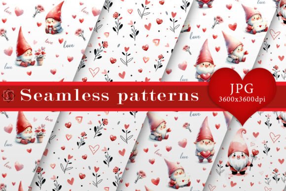 Download Seamless Patterns/Valentine's Day - Seamless patterns Collection